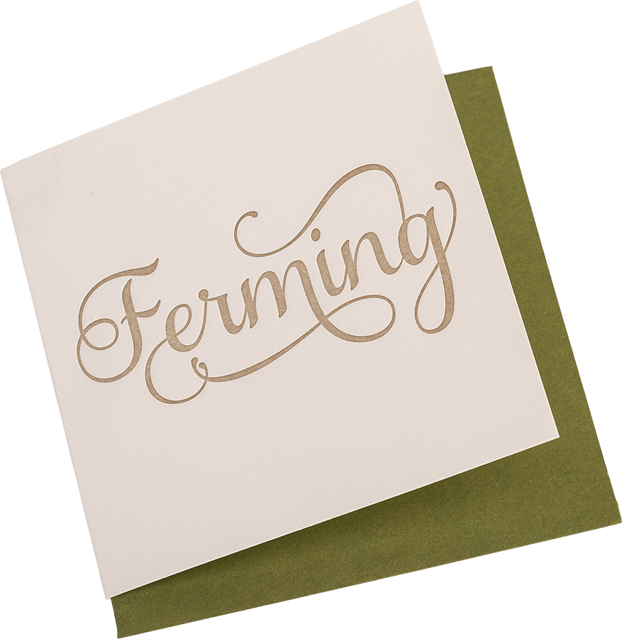 Reykjavík Letterpress kort Ferming 226RL Reykjavík Letterpress kort Ferming - Image 1